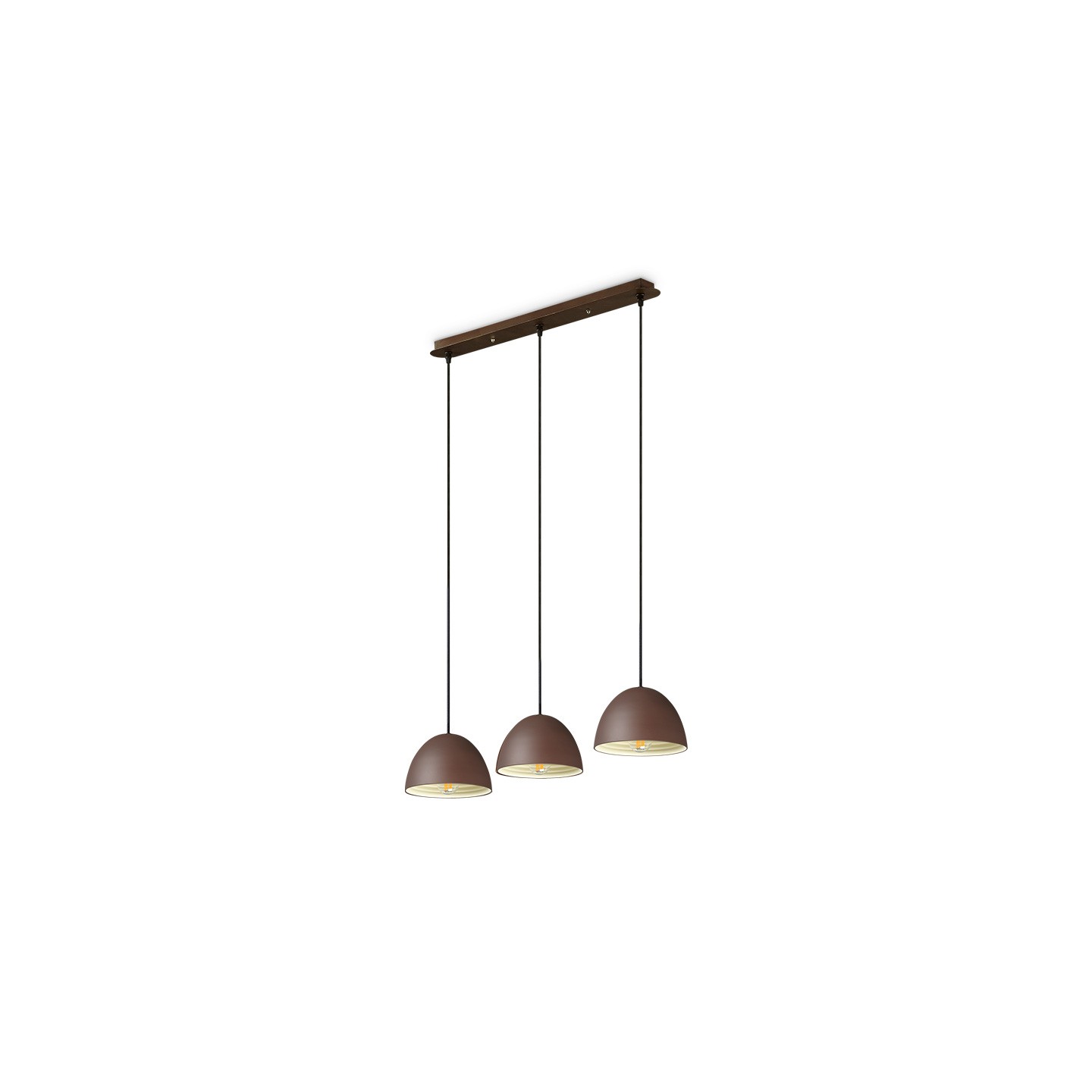 Luminaire 3 suspensions FOLK café