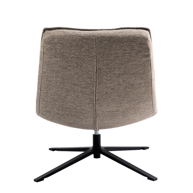 Fauteuil confortable pivotant IVAR sable