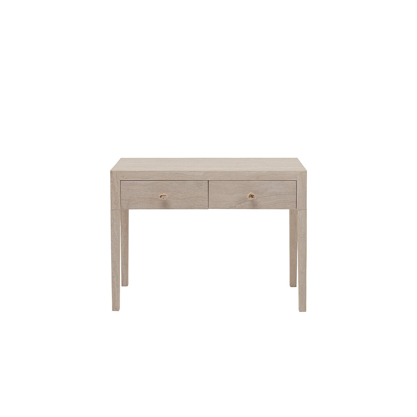 Console d'entrée en travertin DRAWERS kare design