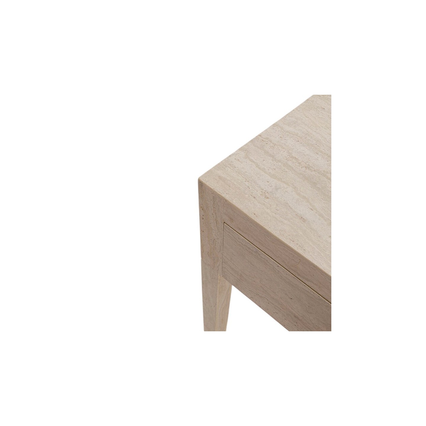 Console d'entrée en travertin DRAWERS kare design