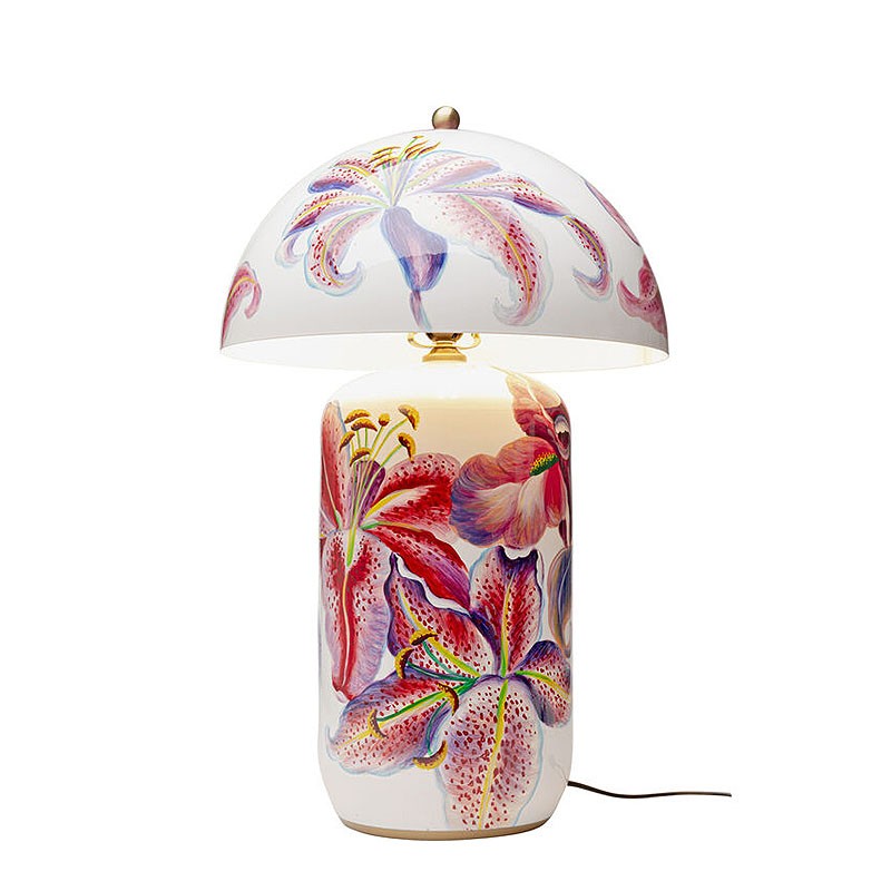 Lampe décorative salon LILLIES PINK