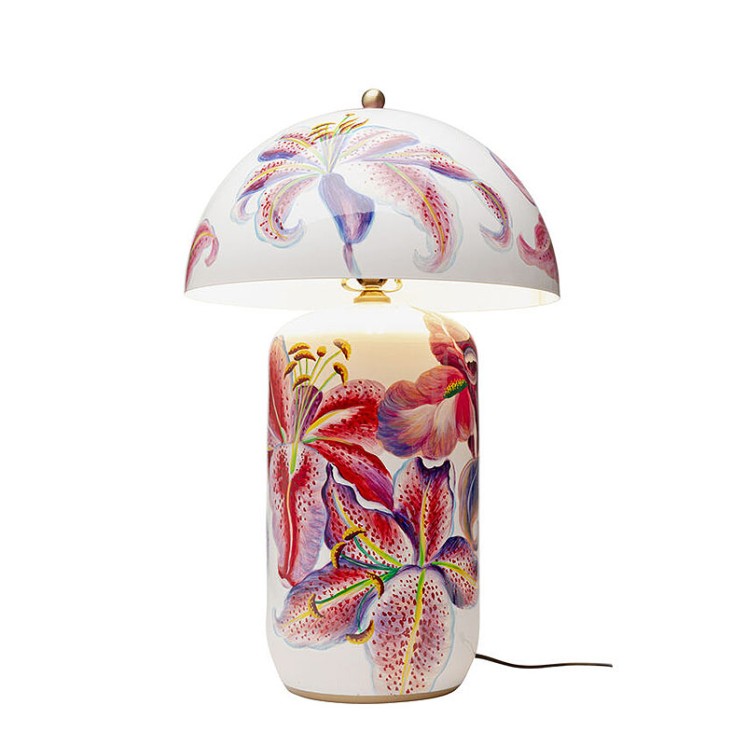 Lampe décorative salon LILLIES PINK