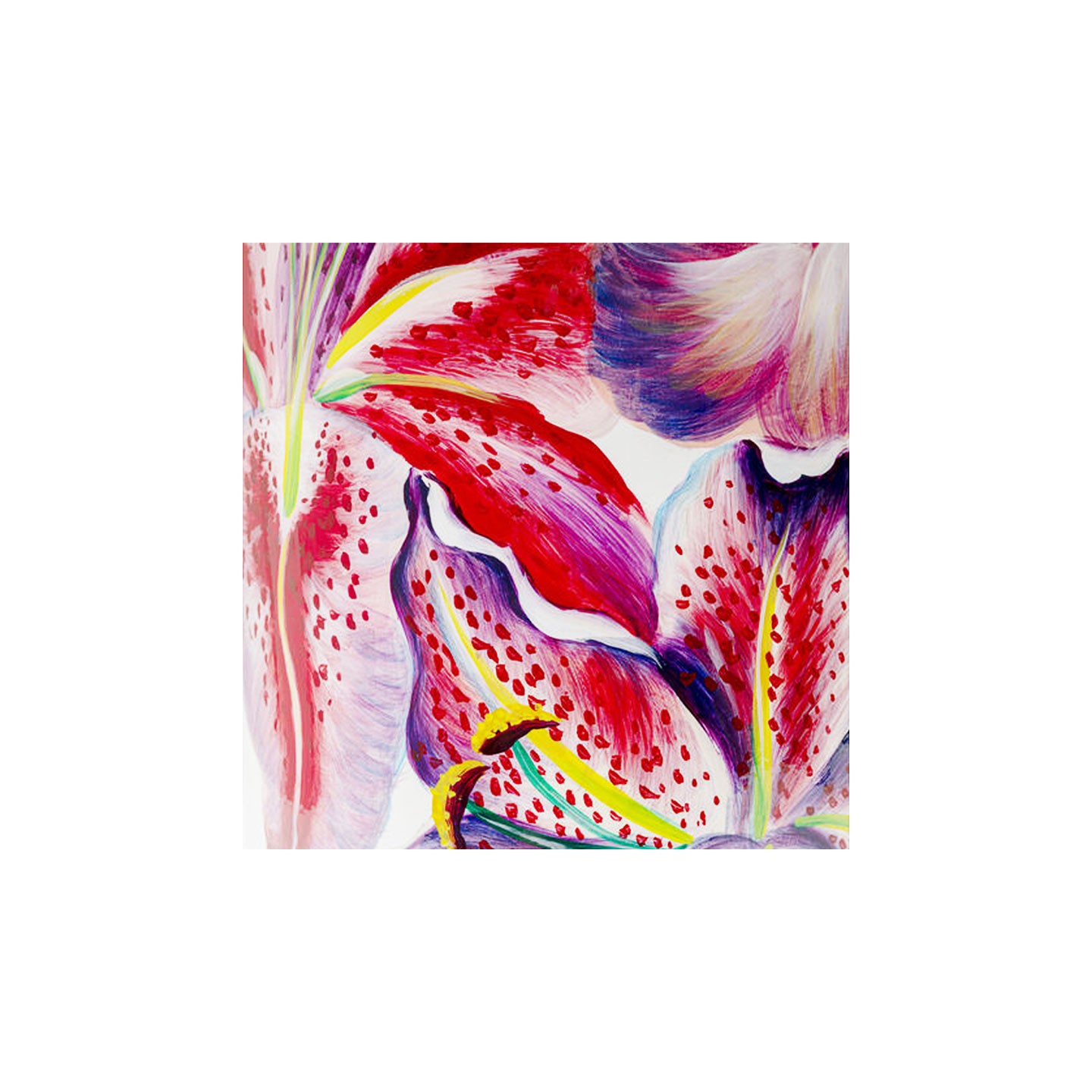 Lampe décorative salon LILLIES PINK