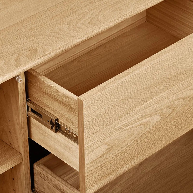 Buffet bas en chêne massif DARWIN house nordic