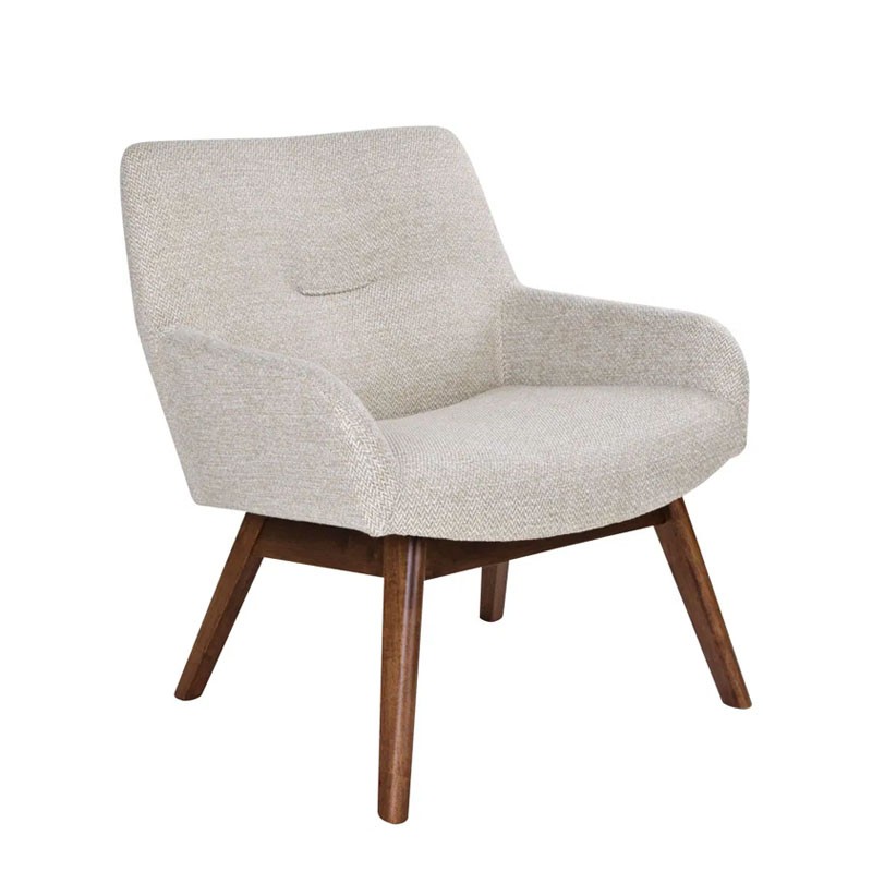 Fauteuil d'appoint salon LONDON sable House Nordic