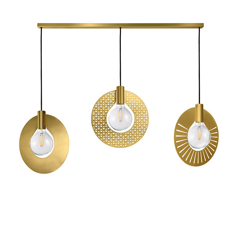 Réglette 3 lumières HALO, 3 finitions CVL Manufacture
