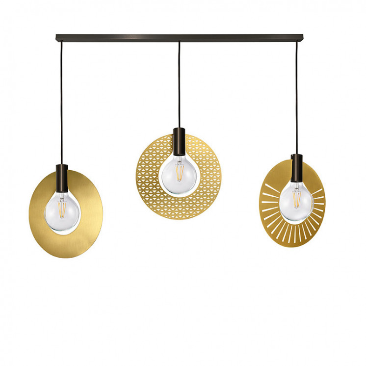 Réglette 3 lumières HALO, 3 finitions CVL Manufacture