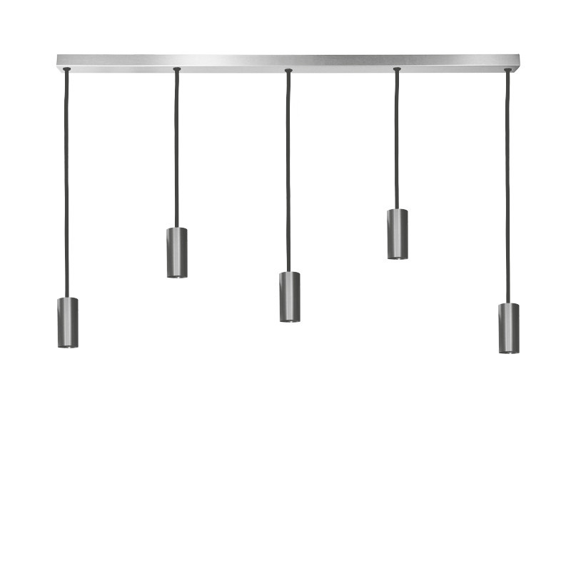 Réglette 5 lumières HALO, 3 finitions CVL Manufacture