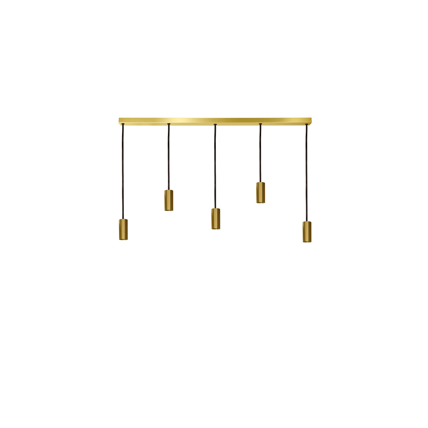 Réglette 5 lumières HALO, 3 finitions CVL Manufacture