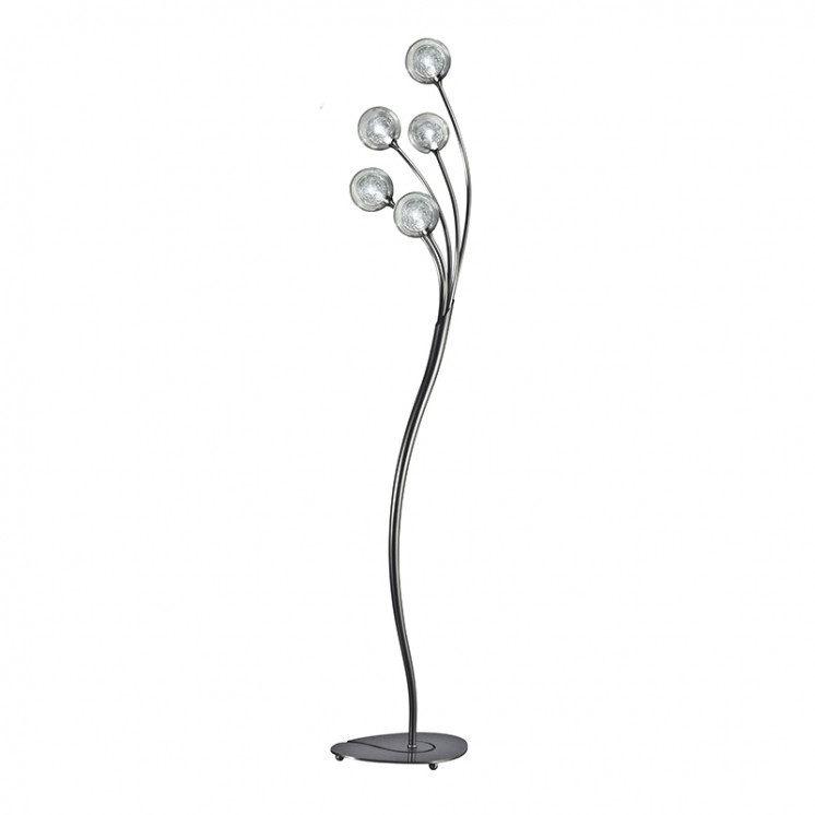 Lampadaire boules CIRCÉ 5 LAMPES AVEC VERRES S100, 3 finitions CVL Manufacture