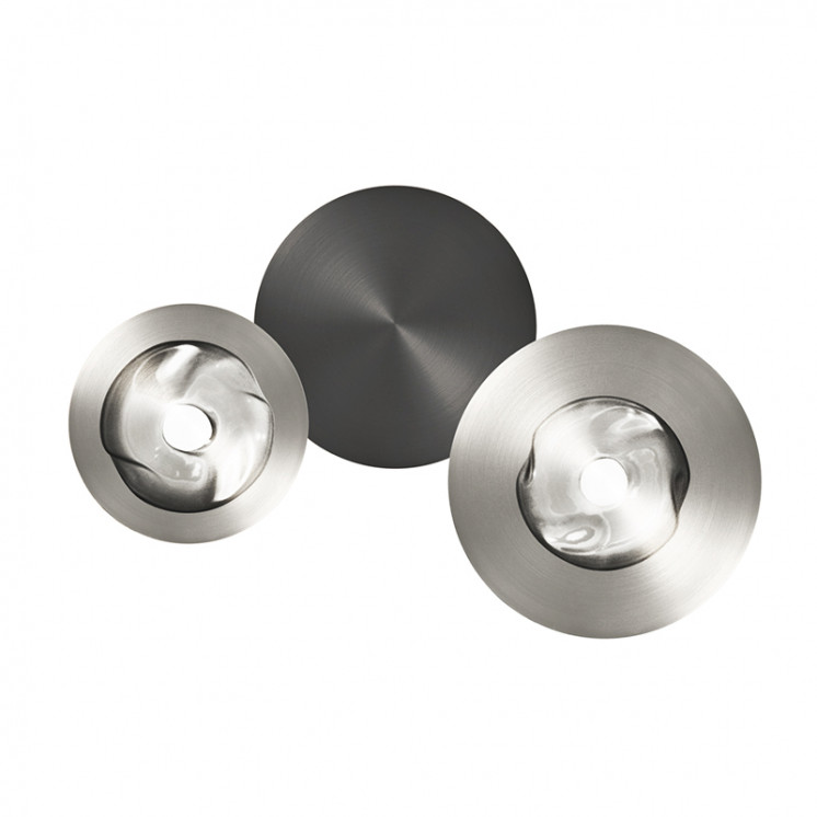 Applique murale ronde DOTS G 2 LUMIÈRES, 3 finitions CVL Manufacture