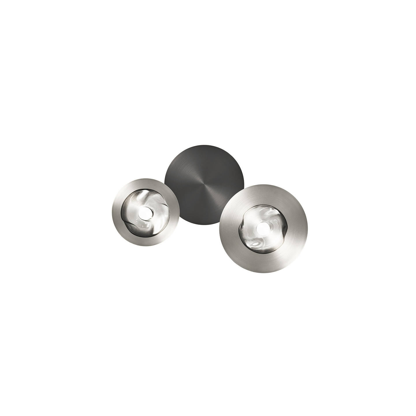 Applique murale ronde DOTS G 2 LUMIÈRES, 3 finitions CVL Manufacture