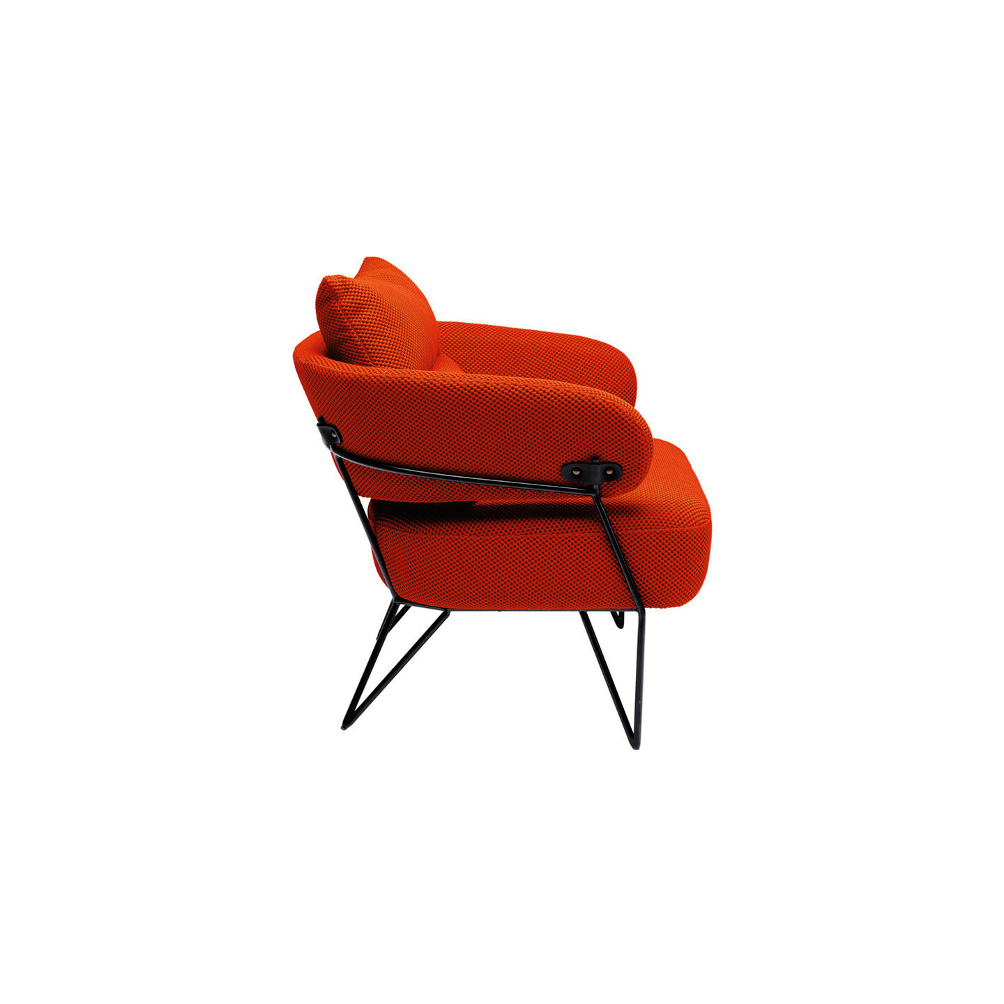 Fauteuil design confortable PEPPO, 2 coloris Kare