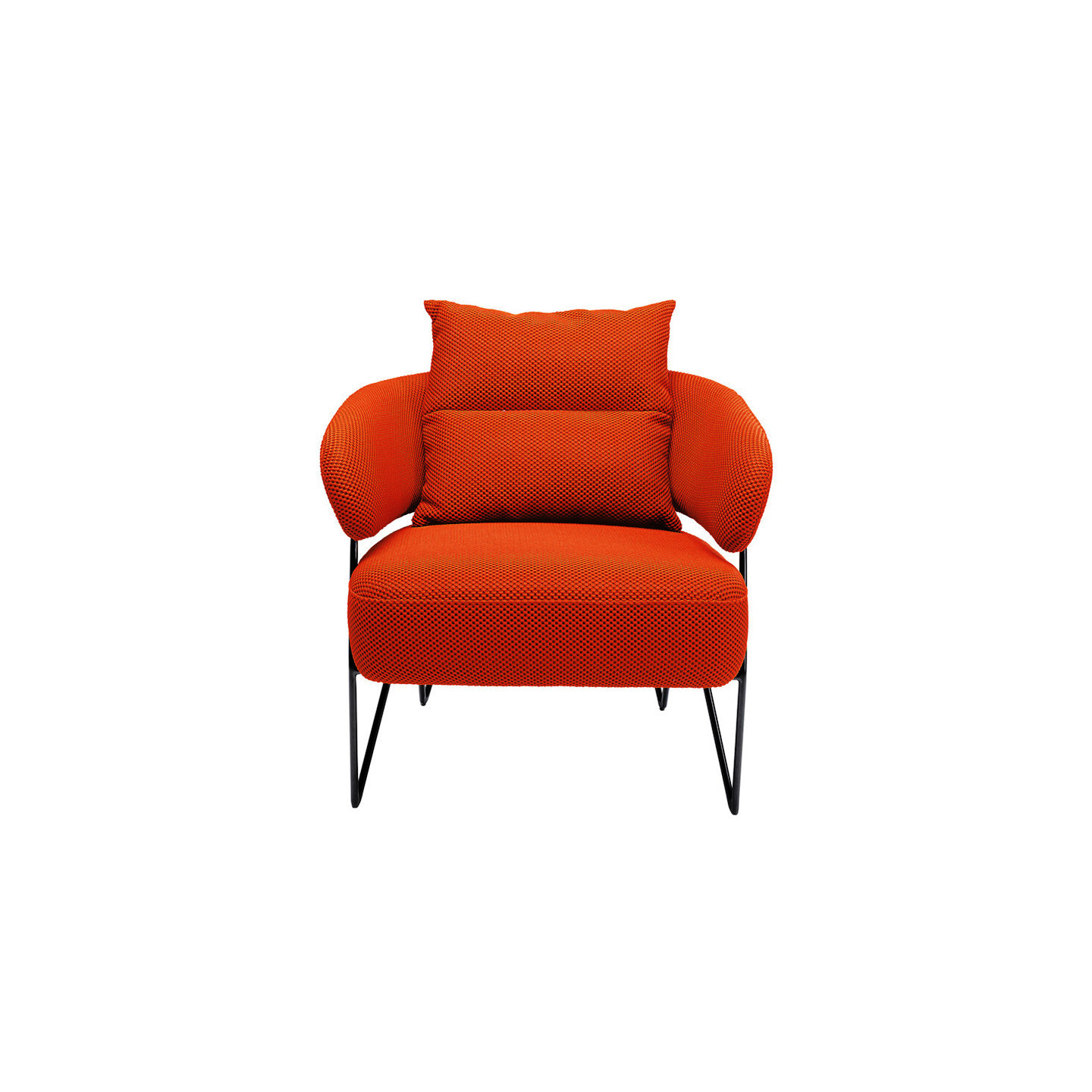 Fauteuil design confortable PEPPO, 2 coloris Kare