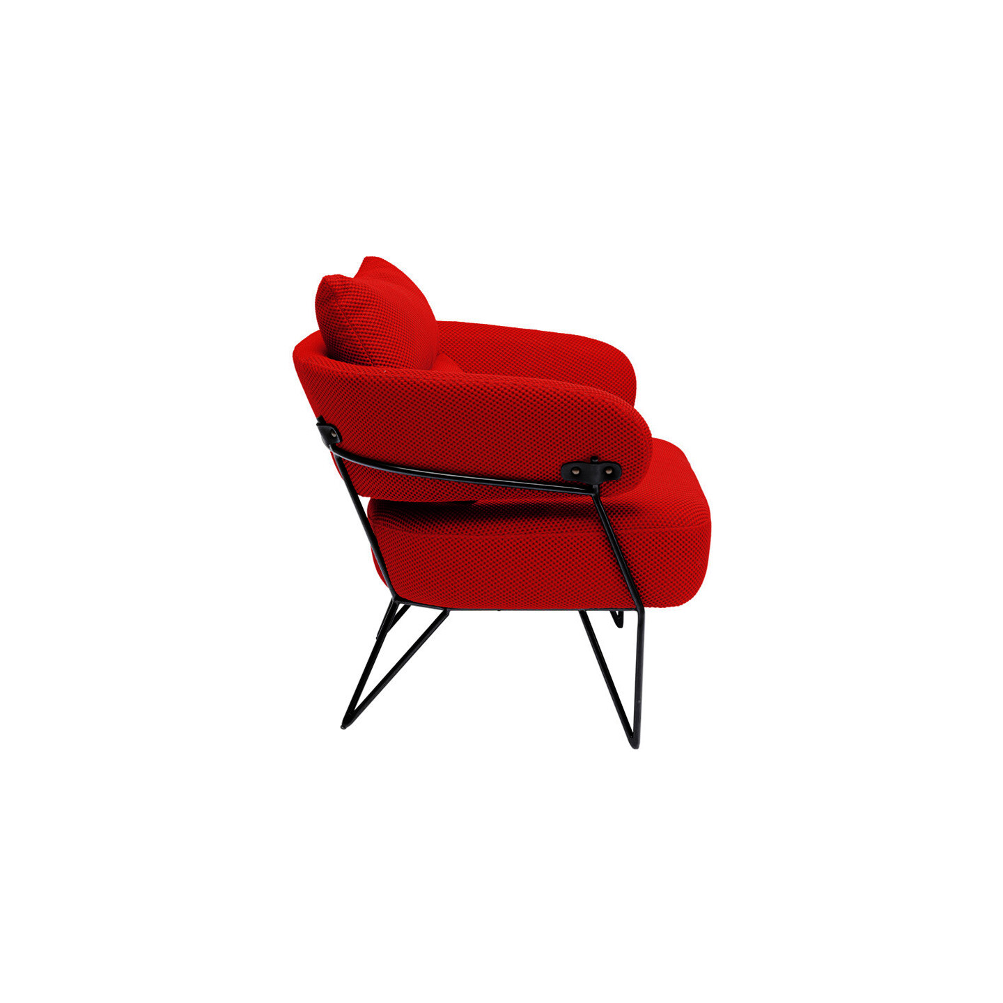Fauteuil design confortable PEPPO, 2 coloris Kare