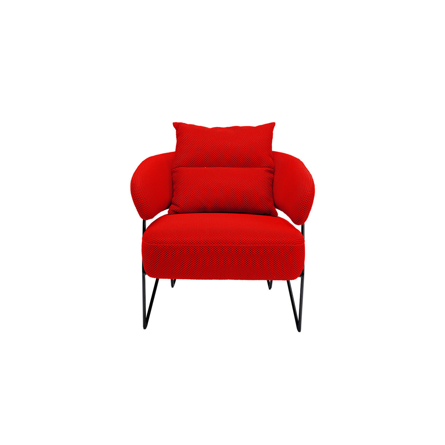 Fauteuil design confortable PEPPO, 2 coloris Kare