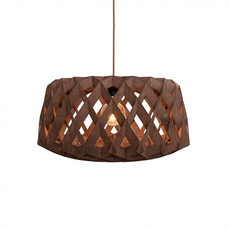 Suspension en bois SIGNATURE Ø60, 4 coloris Pilke