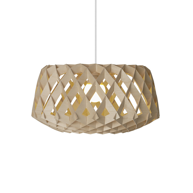 Suspension en bois SIGNATURE Ø60, 4 coloris Pilke