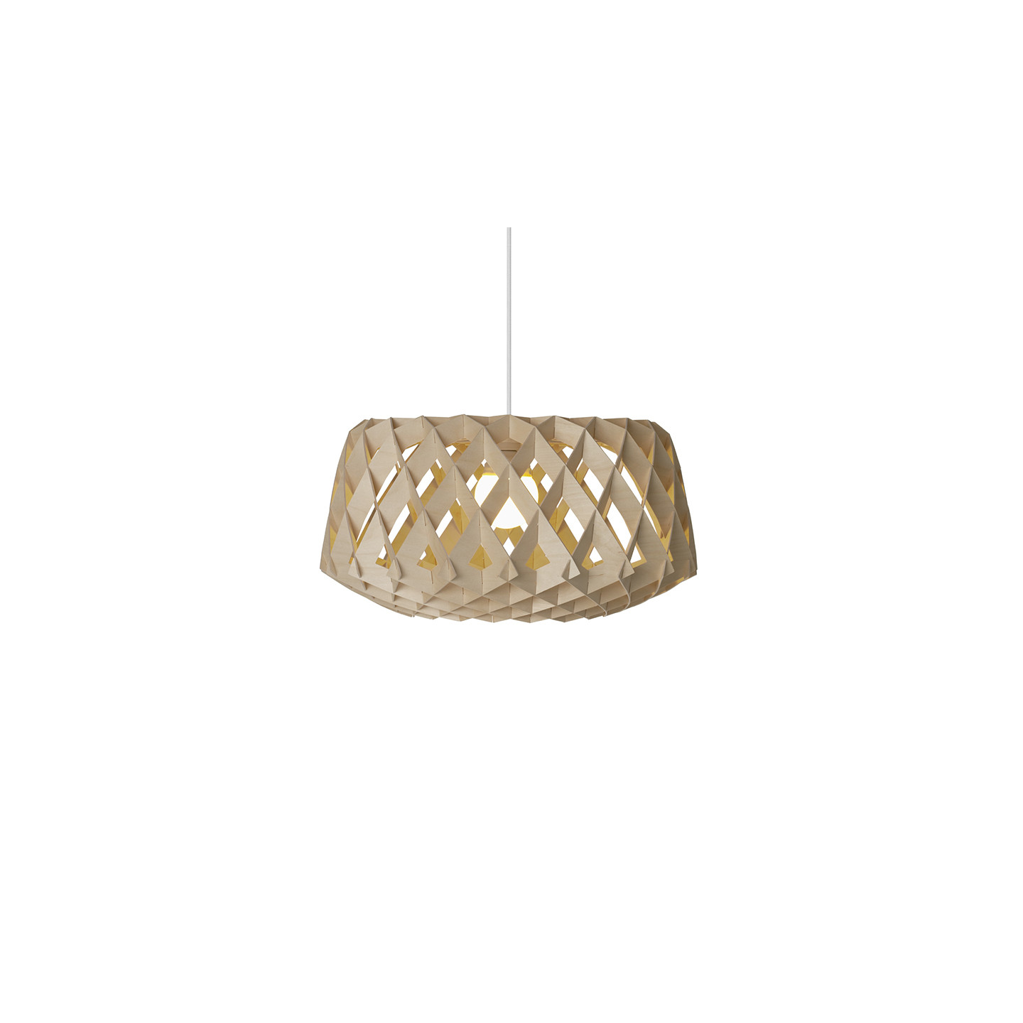 Suspension en bois SIGNATURE Ø60, 4 coloris Pilke