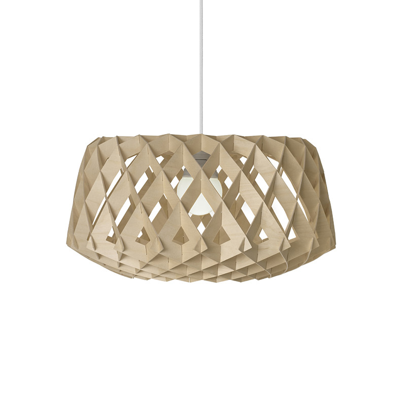 Suspension en bois SIGNATURE Ø60, 4 coloris Pilke