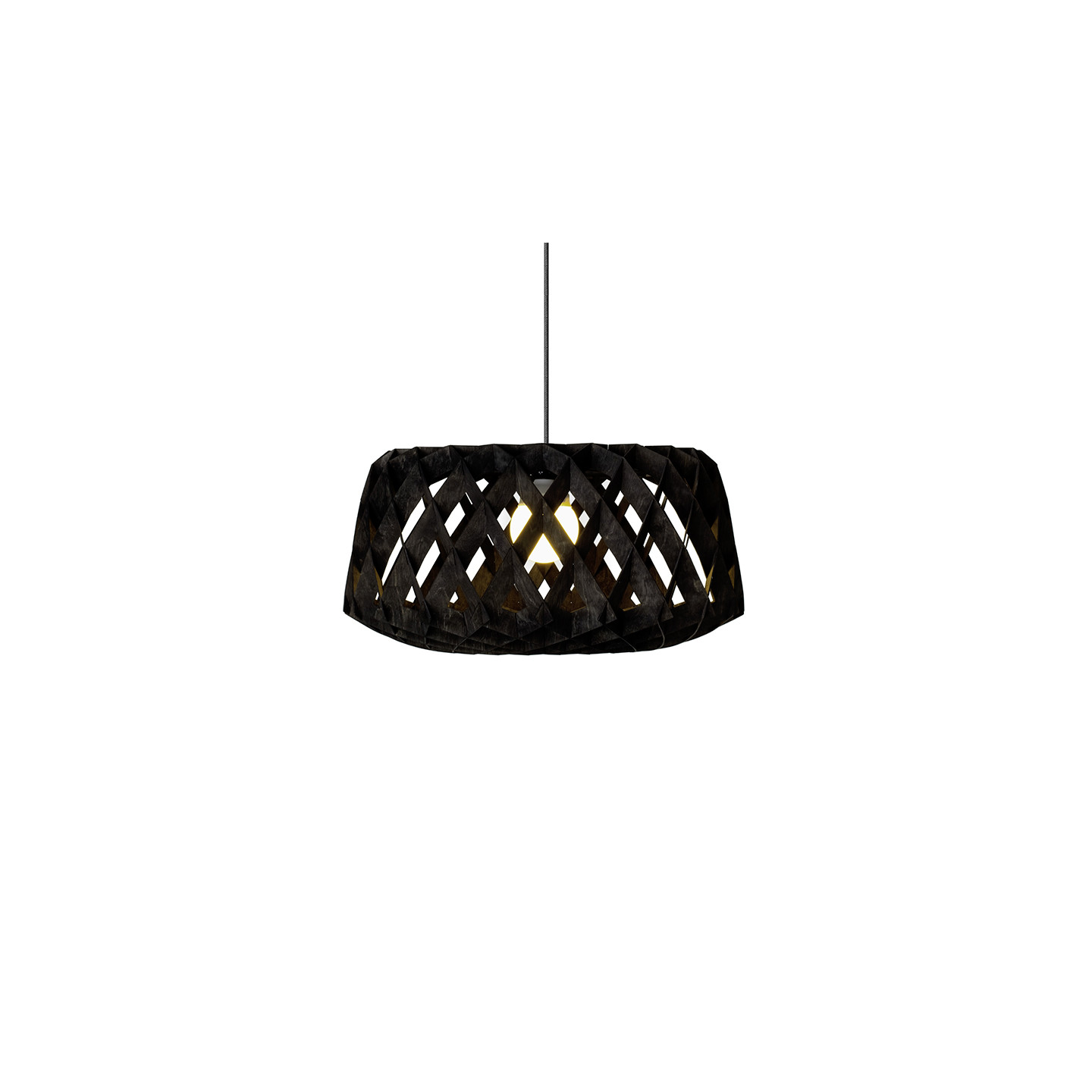 Suspension en bois SIGNATURE Ø60, 4 coloris Pilke
