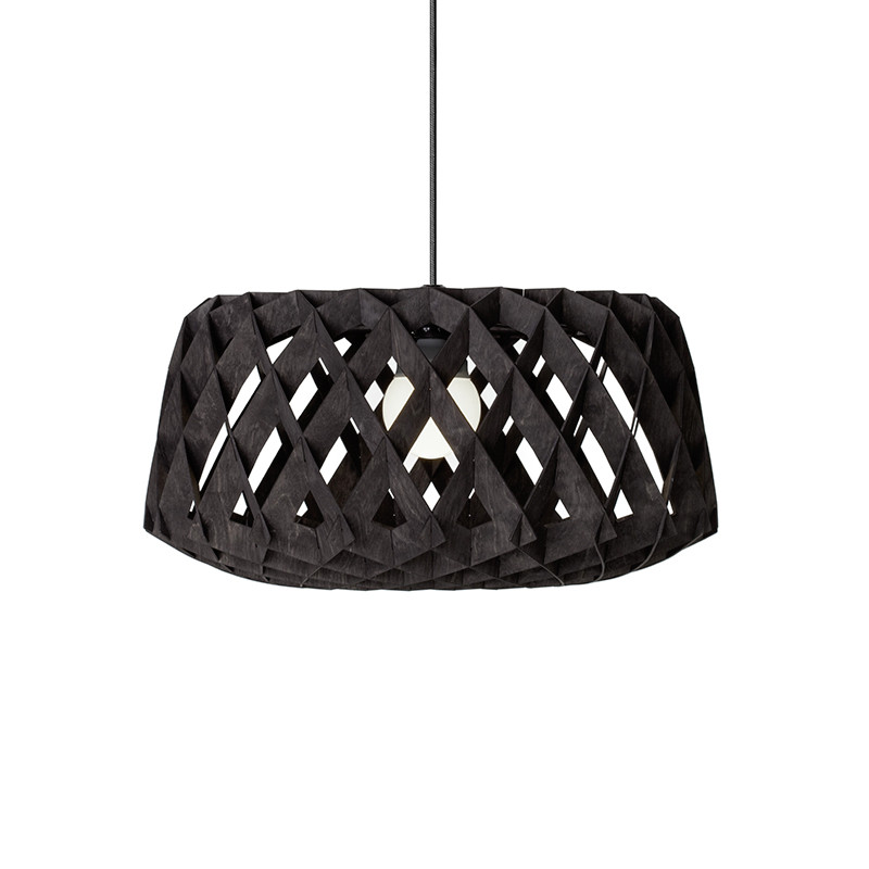 Suspension en bois SIGNATURE Ø60, 4 coloris Pilke