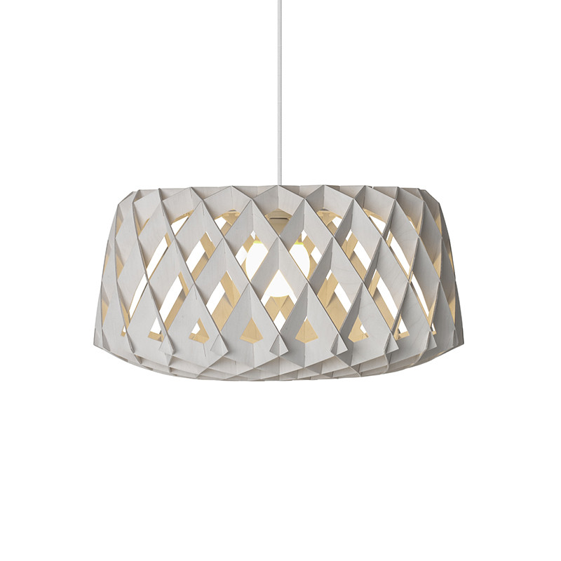 Suspension en bois SIGNATURE Ø60, 4 coloris Pilke