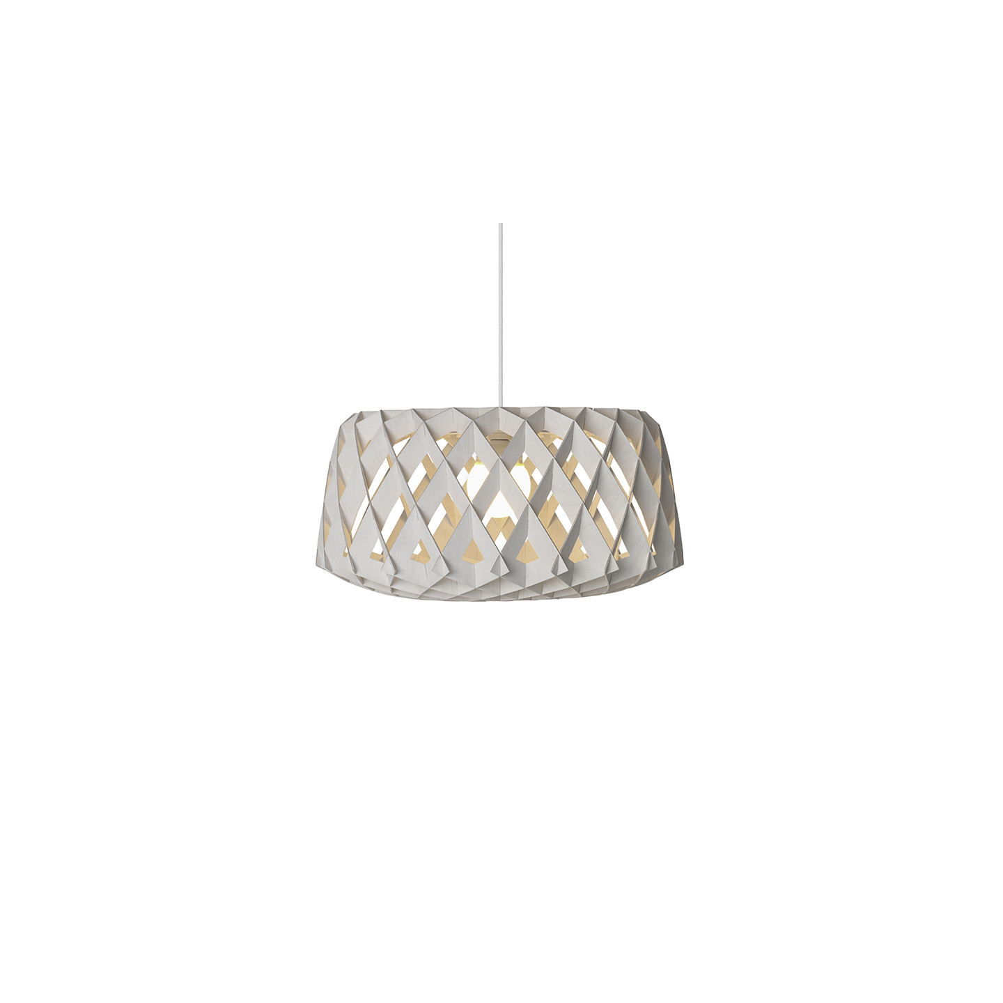 Suspension en bois SIGNATURE Ø60, 4 coloris Pilke